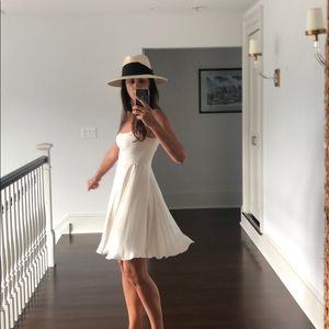 Polo Ralph Lauren white silk dress